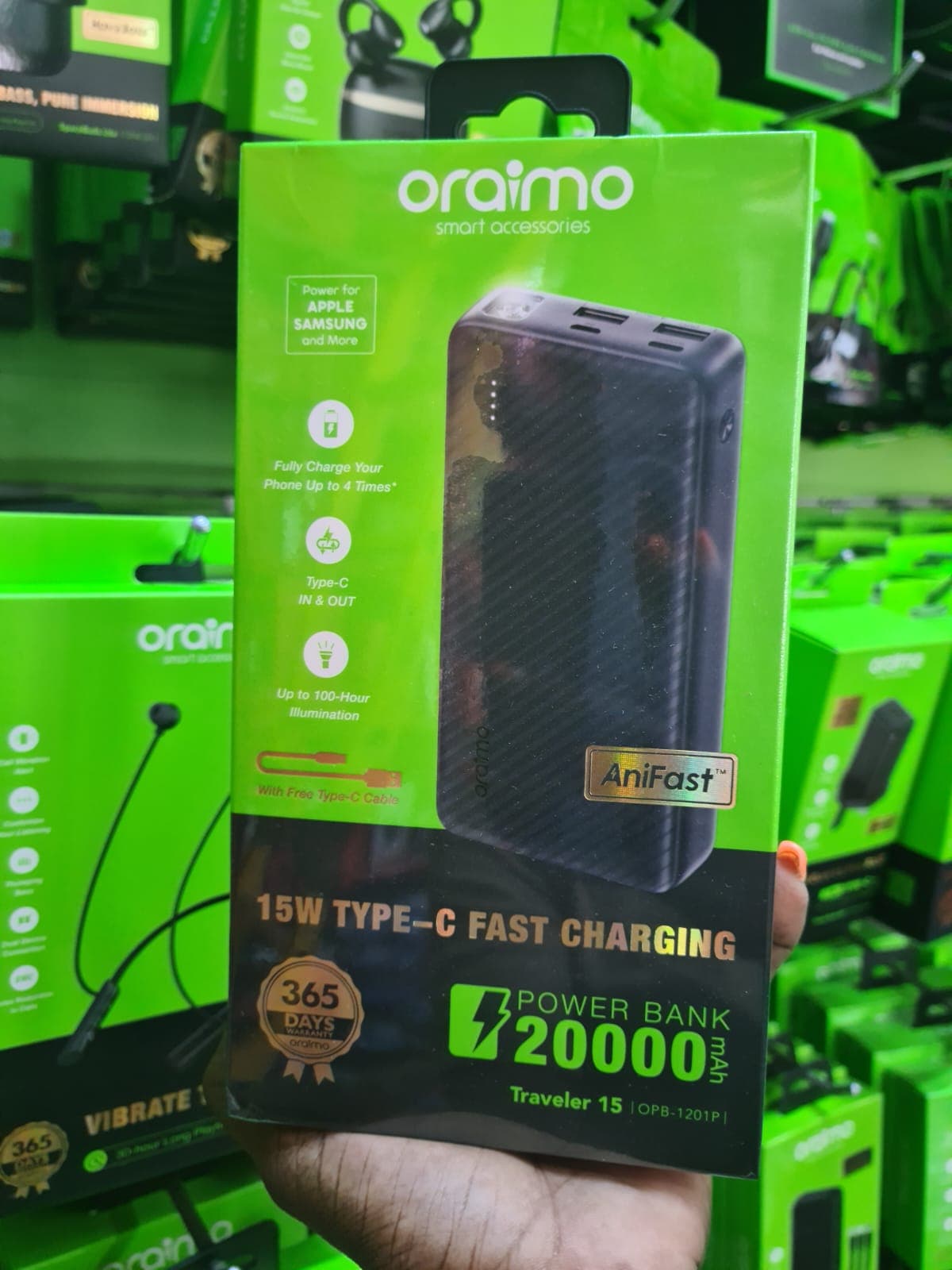 Oraimo Power Bank 20000mAh